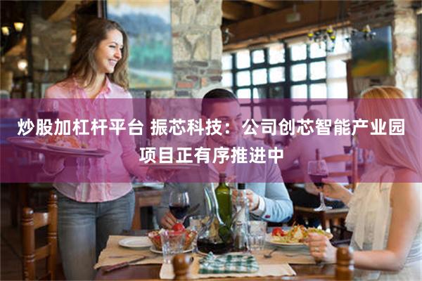 炒股加杠杆平台 振芯科技：公司创芯智能产业园项目正有序推进中