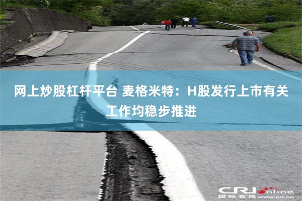 网上炒股杠杆平台 麦格米特：H股发行上市有关工作均稳步推进