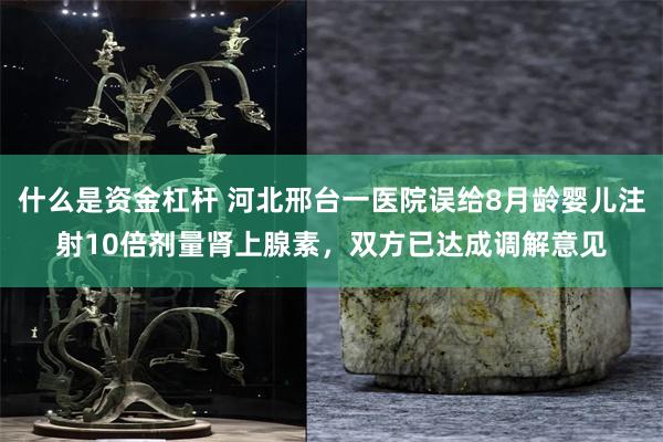 什么是资金杠杆 河北邢台一医院误给8月龄婴儿注射10倍剂量肾上腺素，双方已达成调解意见