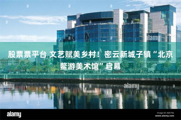 股票票平台 文艺赋美乡村！密云新城子镇“北京鳌游美术馆”启幕
