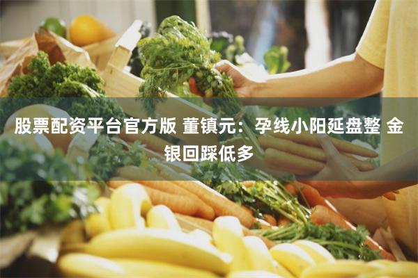 股票配资平台官方版 董镇元：孕线小阳延盘整 金银回踩低多